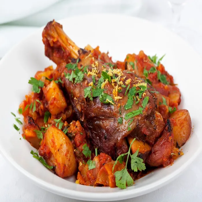Gluten-Free Dairy-Free Vietnamese lamb shanks with sweet potatoes — Vietnamese recipe