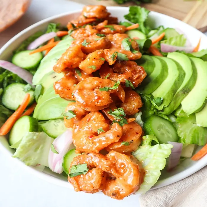 Egg-Free Soy-Free Bang bang prawn salad — Vietnamese recipe
