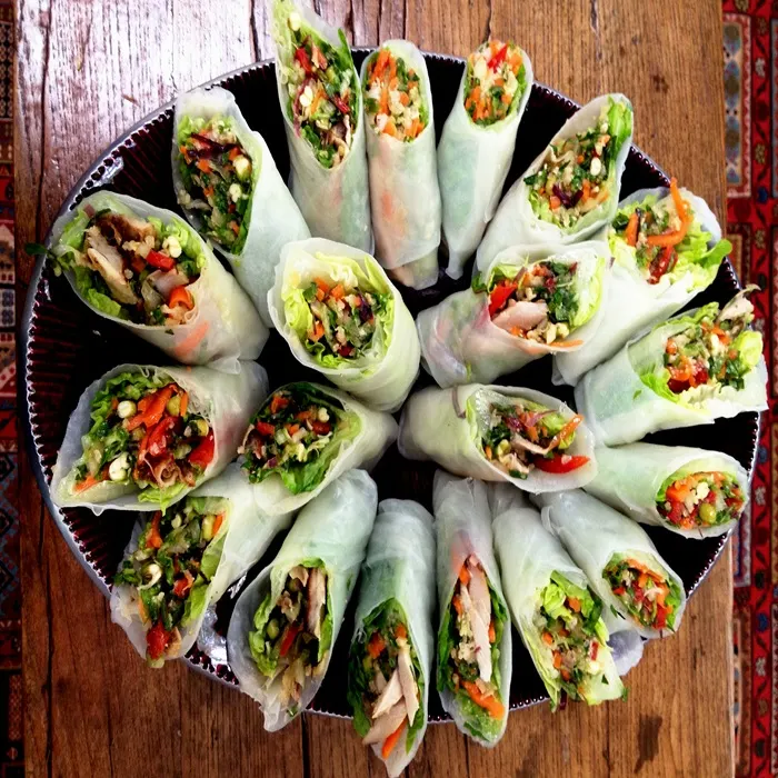 Vegetarian Dairy-Free Vietnamese veg parcels — Vietnamese recipe