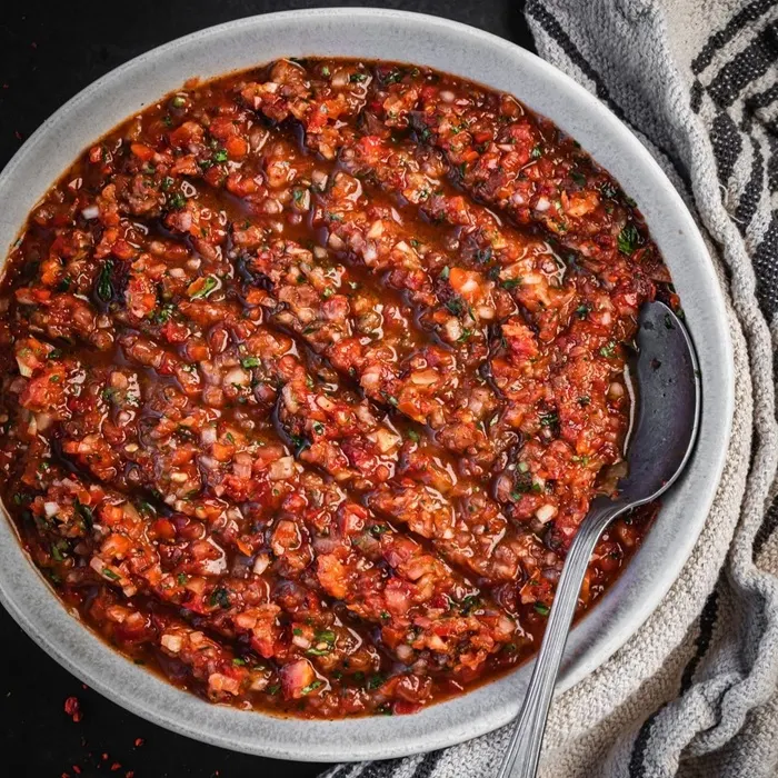 Vegan Vegetarian Ezme — Turkish recipe