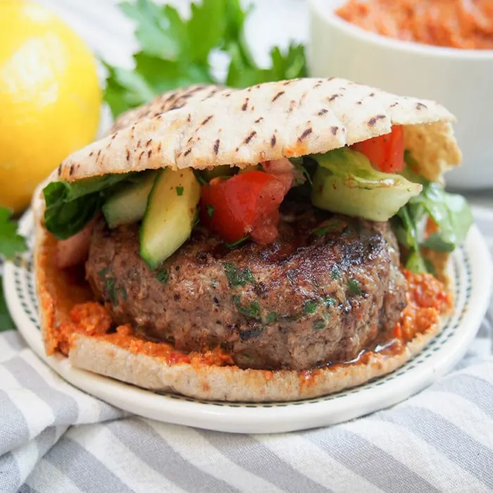Nut-Free Shellfish-Free kofta burgers — Turkish recipe
