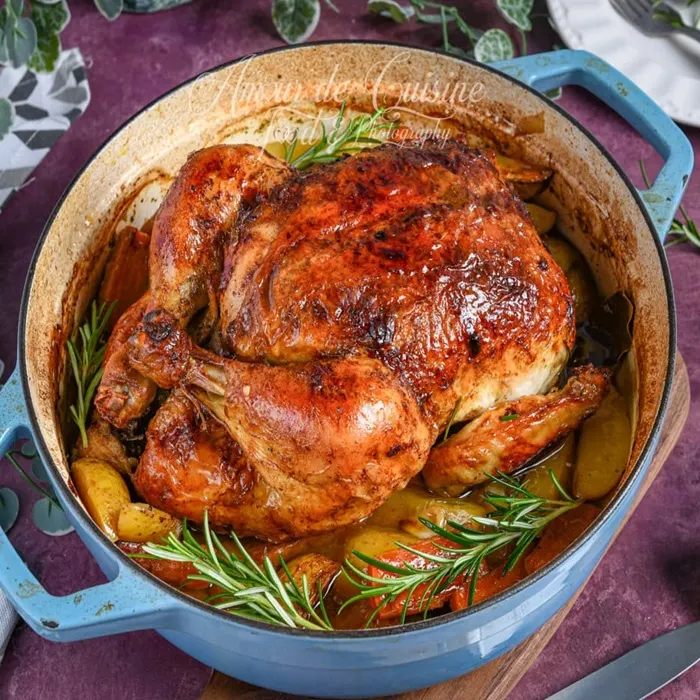 Gluten-Free Dairy-Free Poulet Roti a l'Algerienne (Algerian Roast Chicken) — Algerian recipe