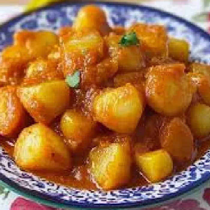 Vegan Vegetarian Chtitha Batata (Algerian Potato Stew) — Algerian recipe