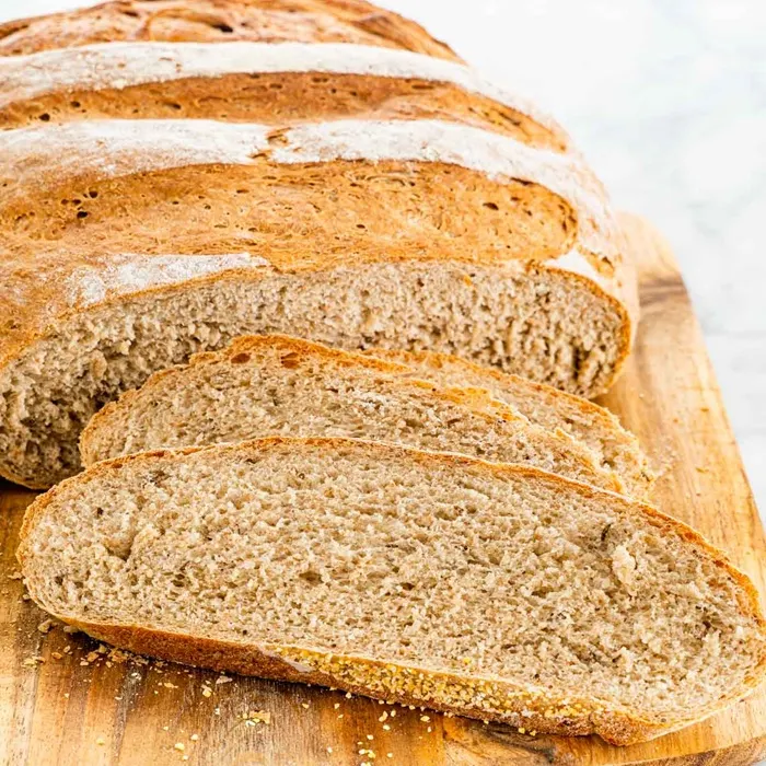 Vegetarian Dairy-Free Rye bread — Polish recipe