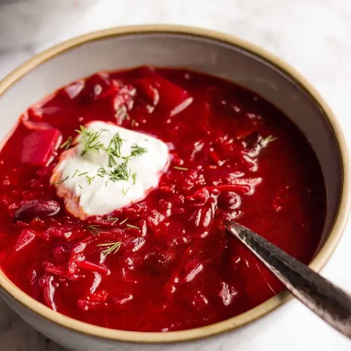 Dairy-Free Nut-Free Borsch — Ukrainian recipe