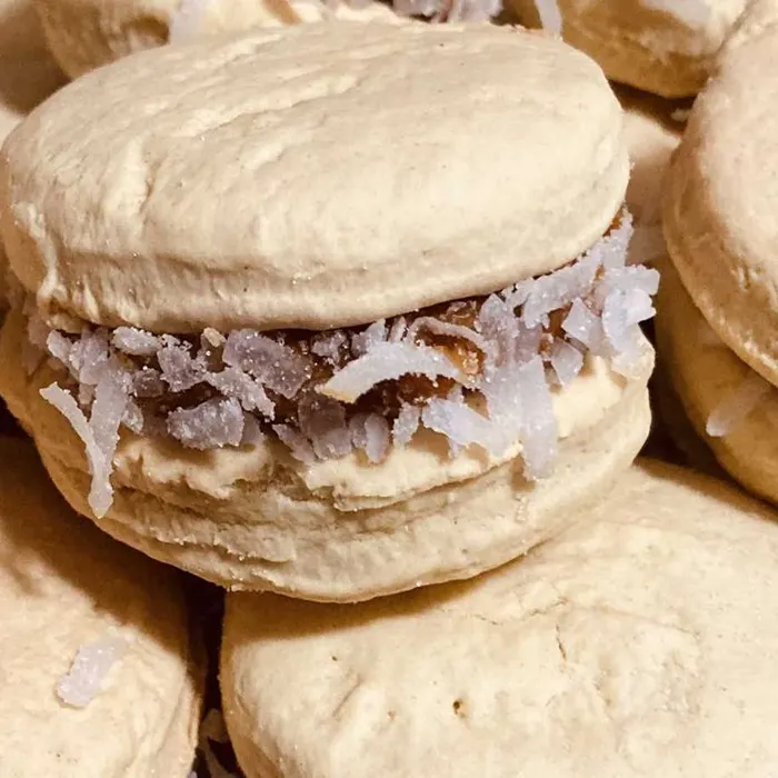 Vegetarian Nut-Free Vanilla alfajores — Uruguayan recipe