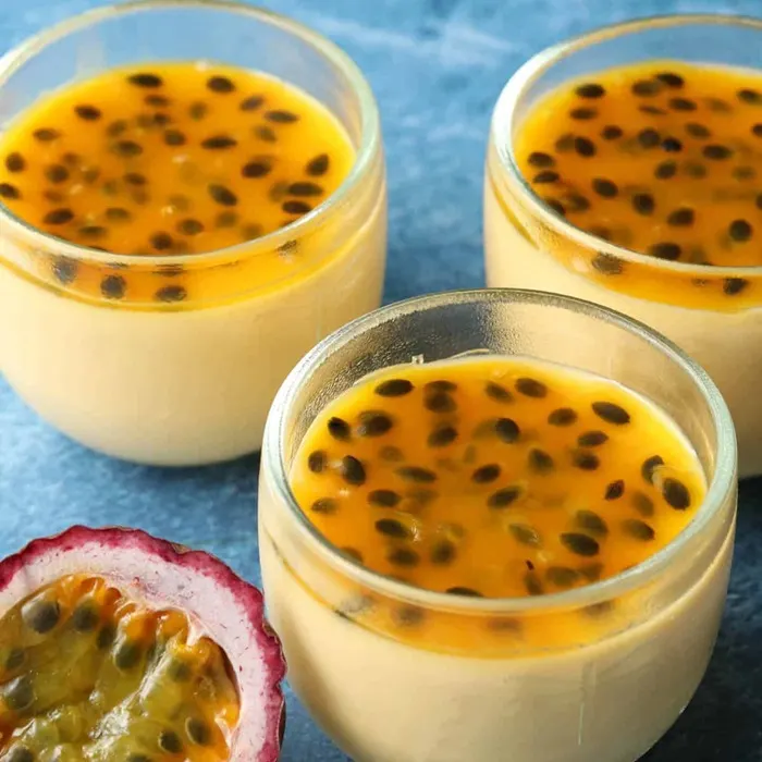Vegetarian Gluten-Free Passion fruit mousse — Venezuela recipe