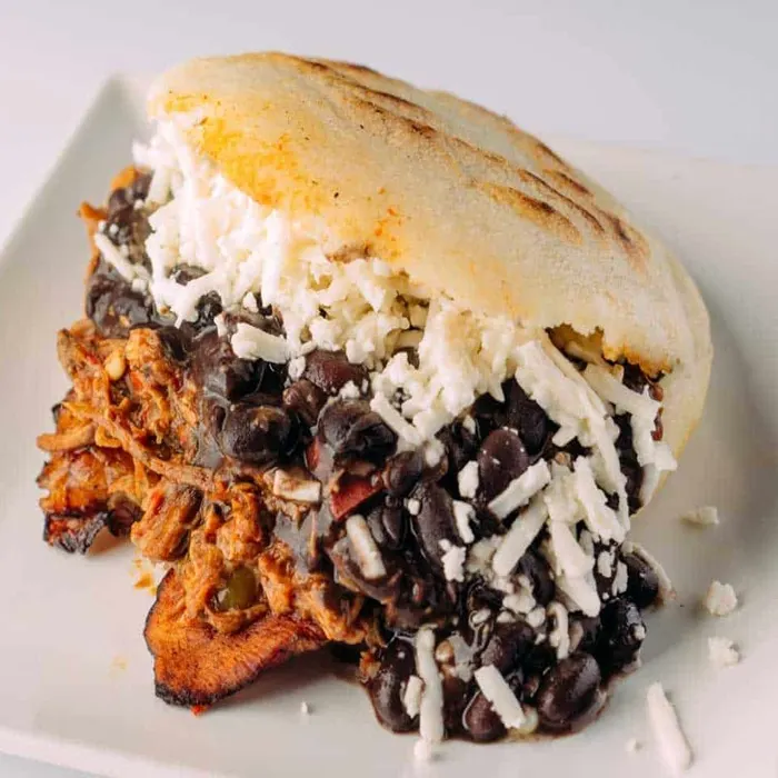 Vegetarian Gluten-Free Arepa Pabellón — Venezuela recipe