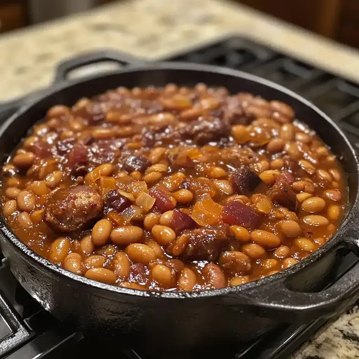 Vegetarian Gluten-Free Molasses Baked Beans — Canadian recipe