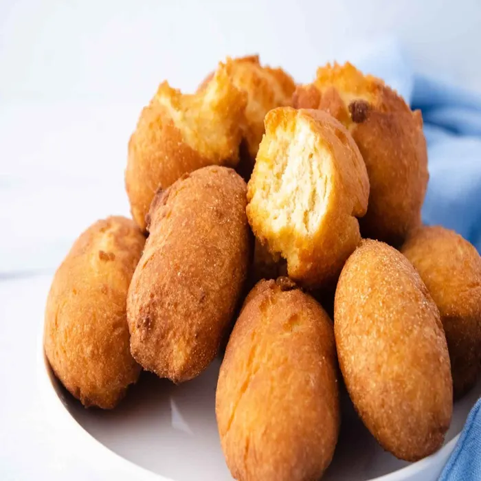Vegetarian Nut-Free Jamaican Festival (Sweet Dumpling) — Jamaican recipe