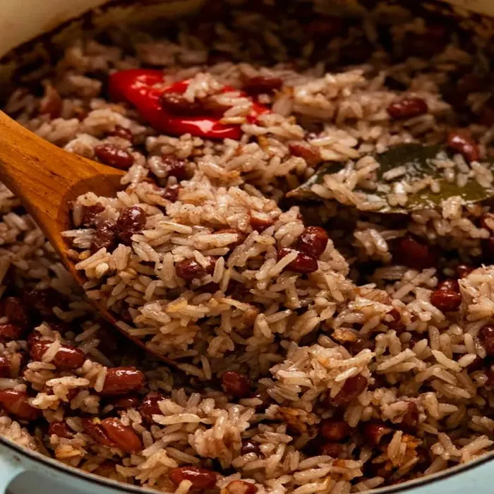Vegetarian Gluten-Free Jamaican Rice and Peas — Jamaican recipe