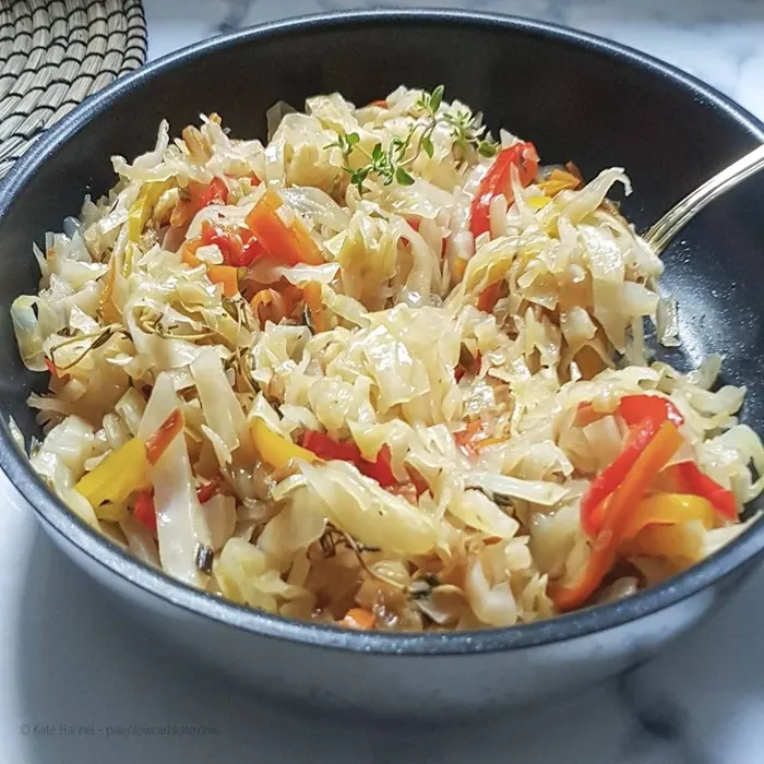Vegetarian Gluten-Free Jamaican Steamed Cabbage — Jamaican recipe