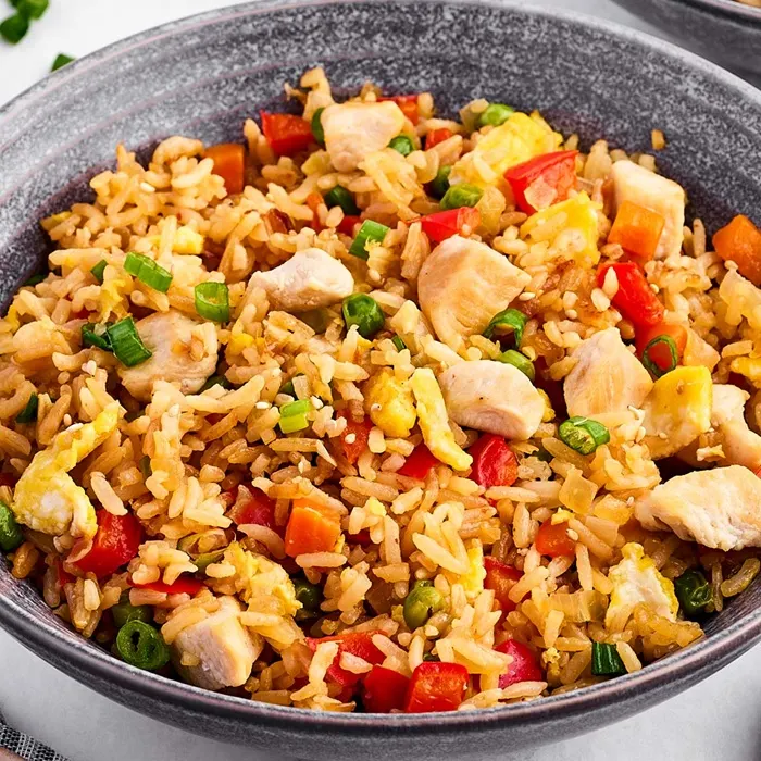 Dairy-Free Nut-Free Chicken Fried Rice — Chinese recipe