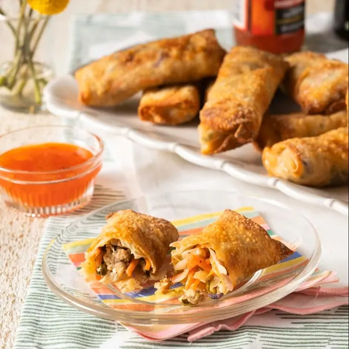 Dairy-Free Nut-Free Air Fryer Egg Rolls — Chinese recipe