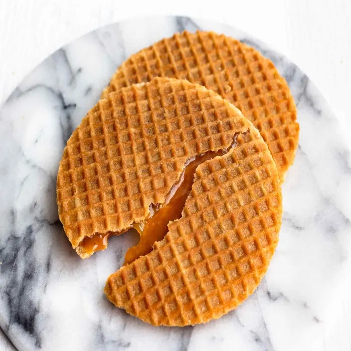 Vegetarian Nut-Free Dutch stroopwafel — Netherlands recipe