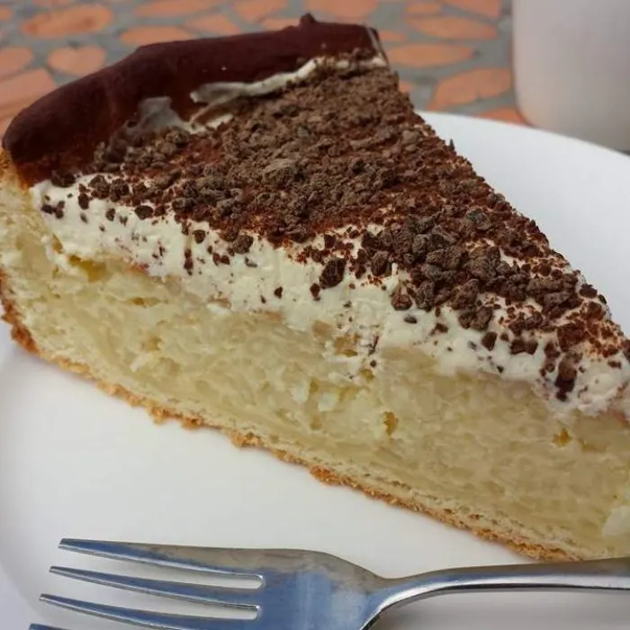Vegan Vegetarian Traditional Dutch rice tart (rijstevlaai)