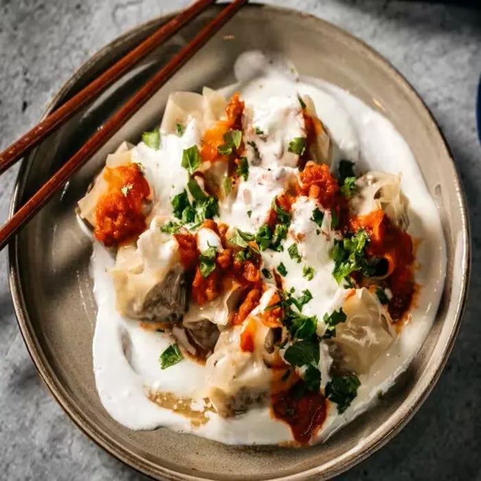 Nut-Free Shellfish-Free Mantu Afghan Dumpling