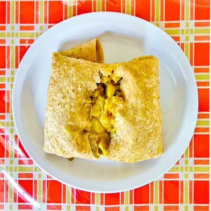 Dairy-Free Nut-Free Chicken and Potato Roti