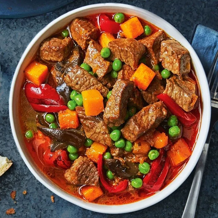 Nut-Free Shellfish-Free Beef pumpkin Stew