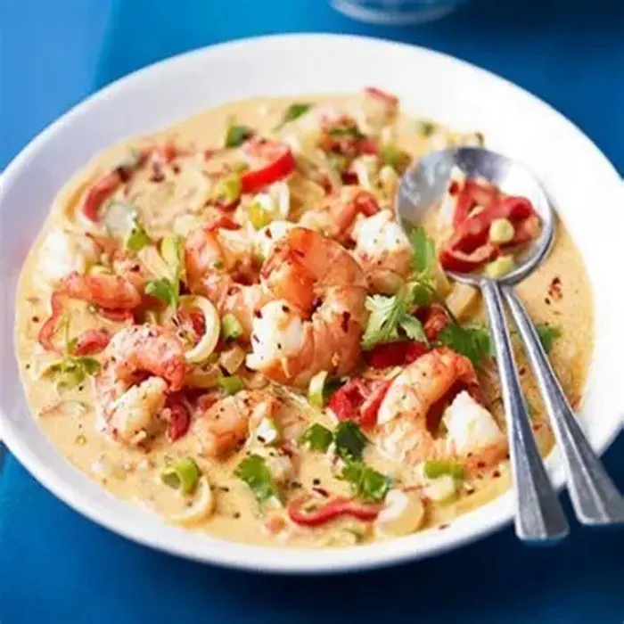 Gluten-Free Nut-Free Bahia-style Moqueca prawn stew