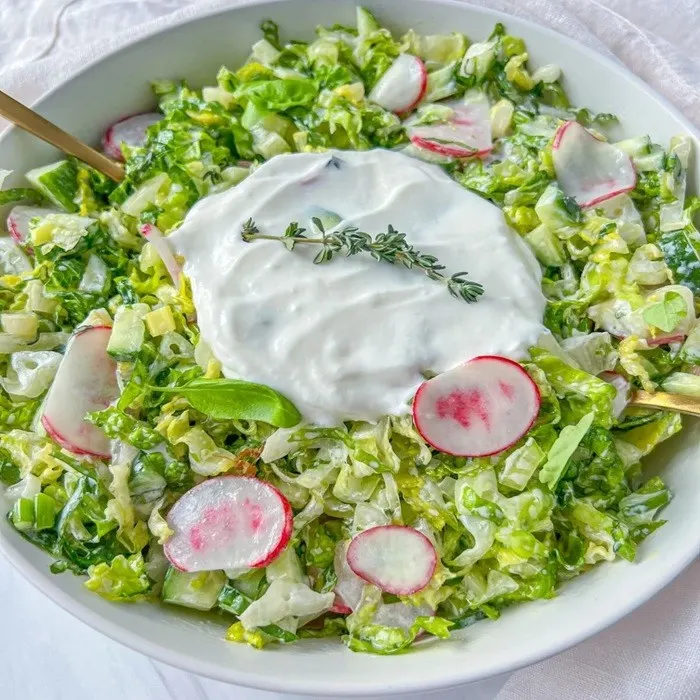 Vegan Vegetarian Bulgarian Green Salad