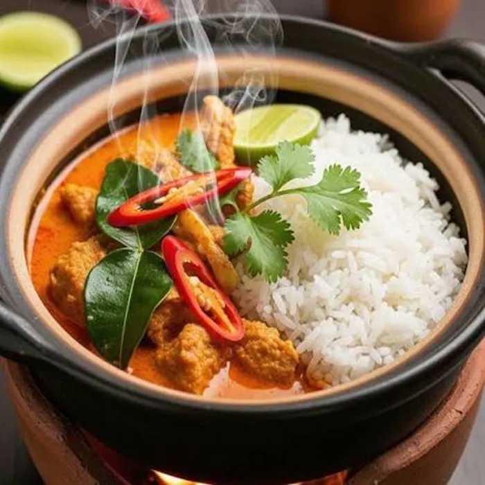 Gluten-Free Nut-Free Samlar Kari – Khmer Red Curry