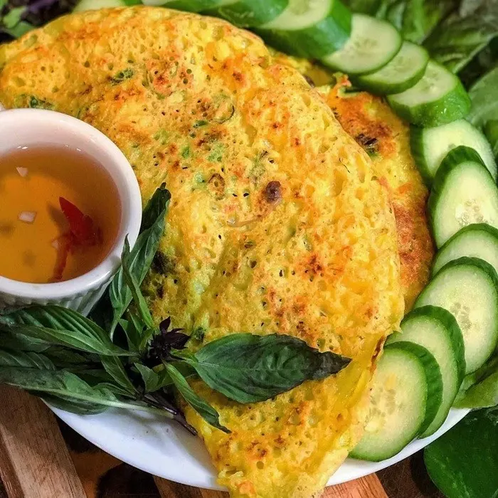 Nut-Free Shellfish-Free Khmer Banh Xeo – Cambodian Savory Pancake