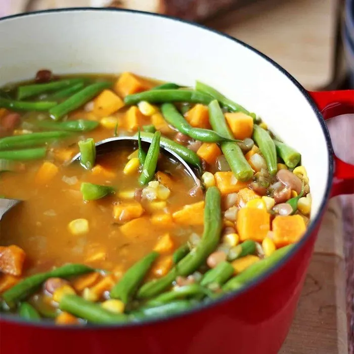Gluten-Free Nut-Free Porotos Granados (Chilean Bean Stew)