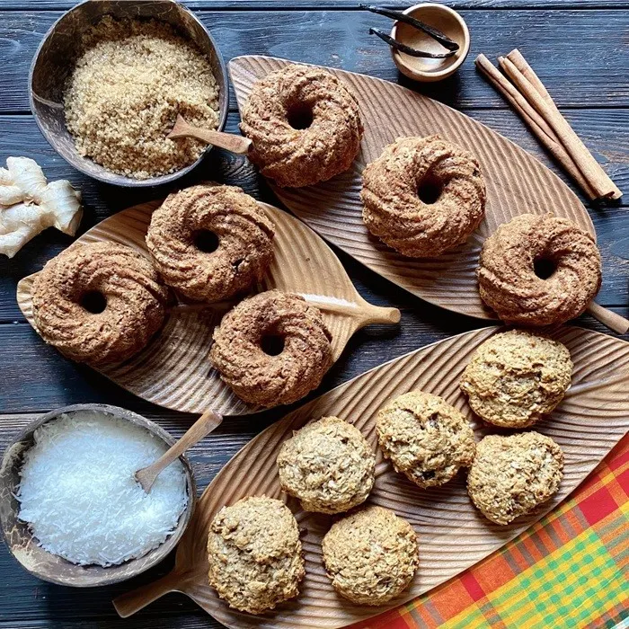 Vegetarian Nut-Free Dominica’s coconut rough cake